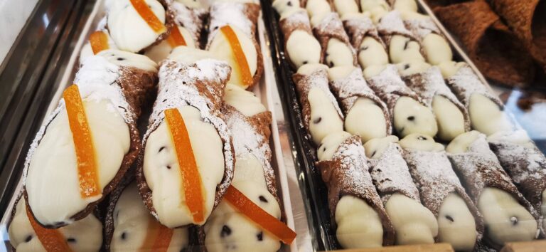 Sicilian cannoli