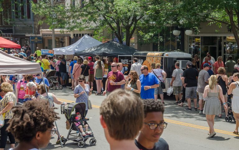 Cheese market festival