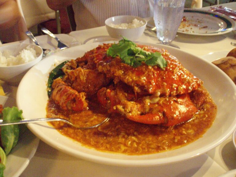 Singapore chilli crab