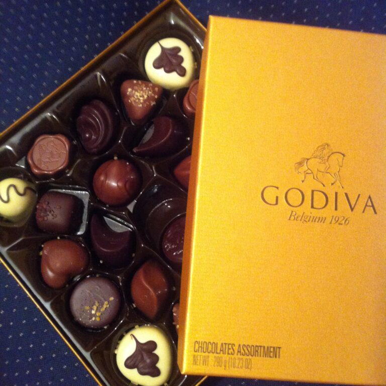 Belgian chocolate pralines
