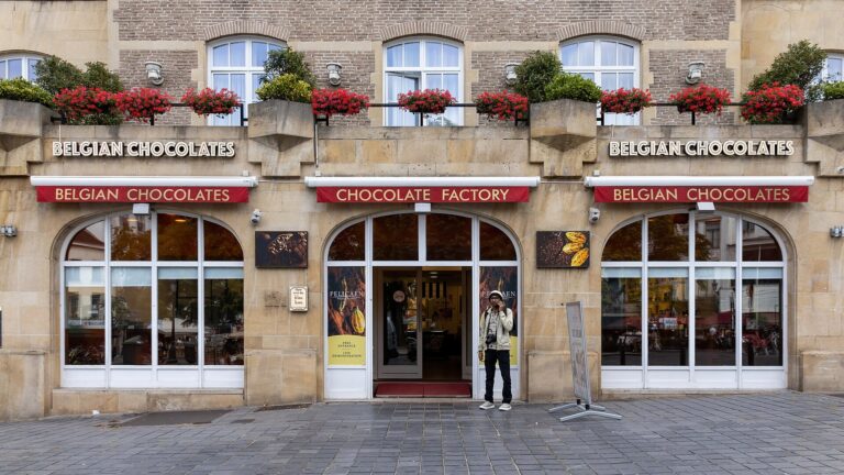 Chocolate shop in Brussels