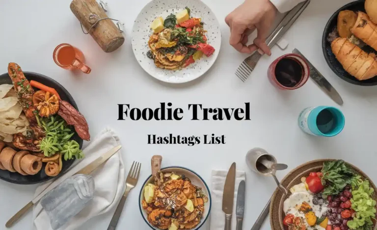 Foodie Travel Hashtags List