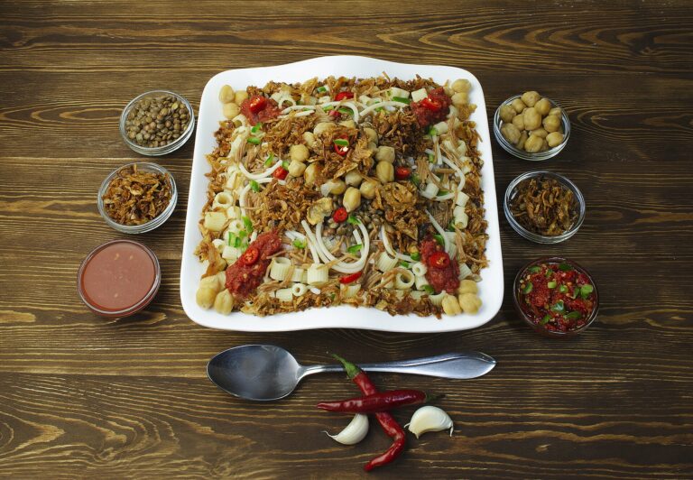 Egyptian koshari