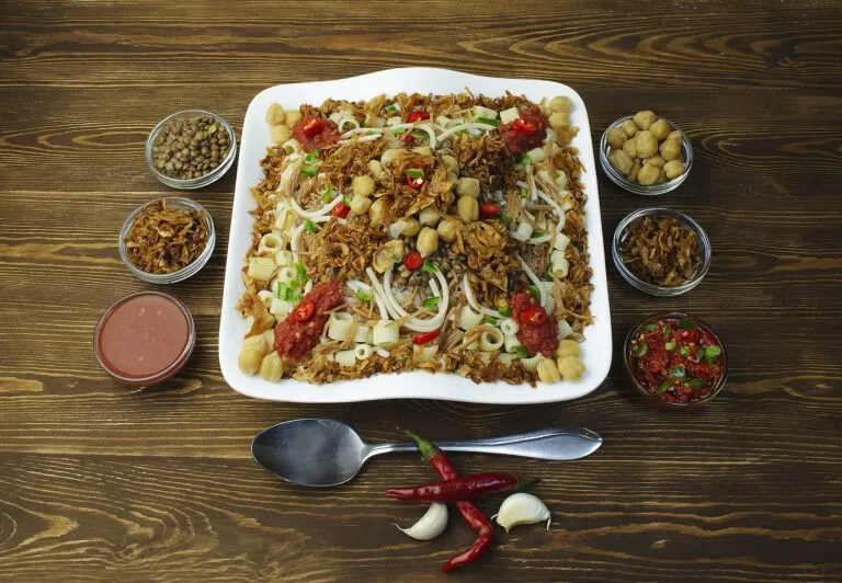 Egyptian koshari