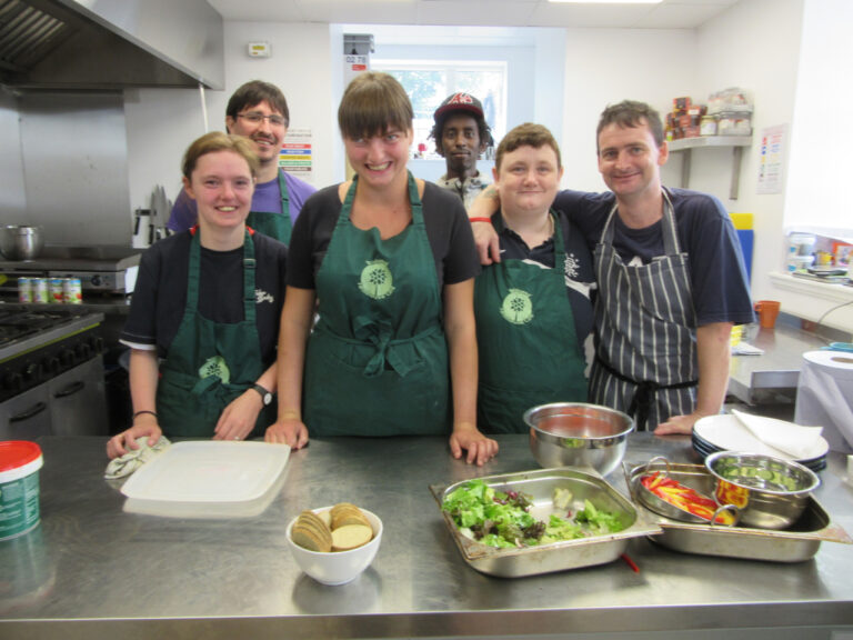 Cooking in a farmhouse kitchen