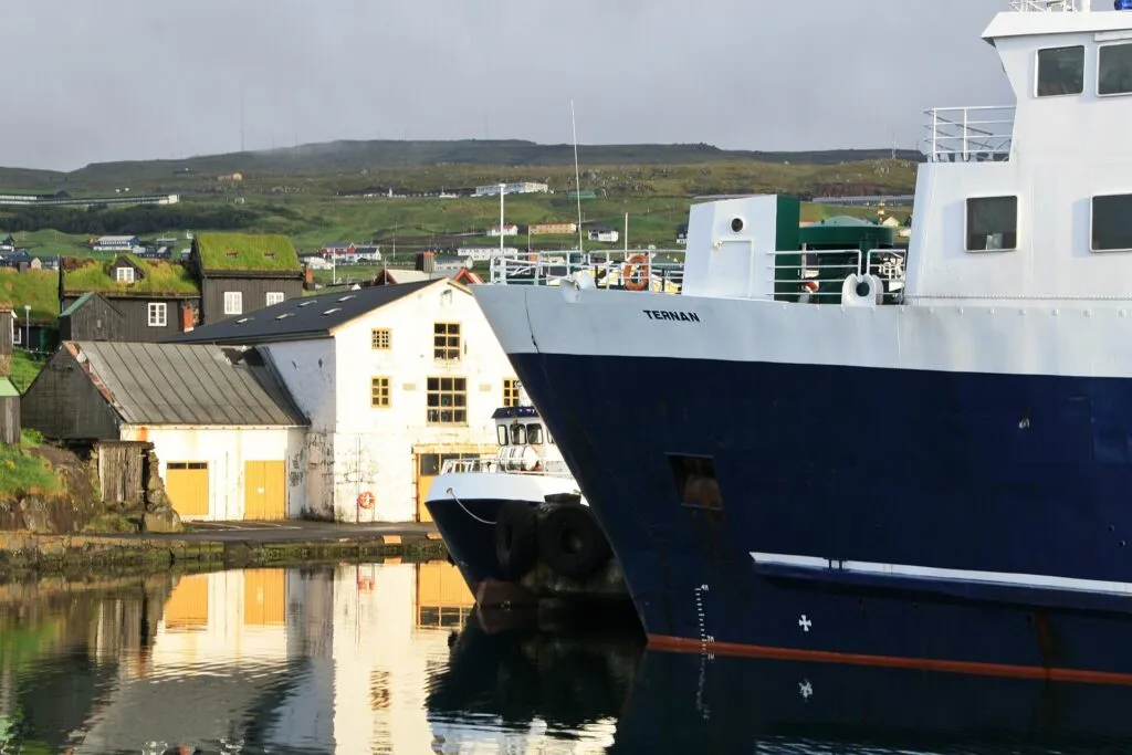 Tórshavn harbour in the Faroe Islands