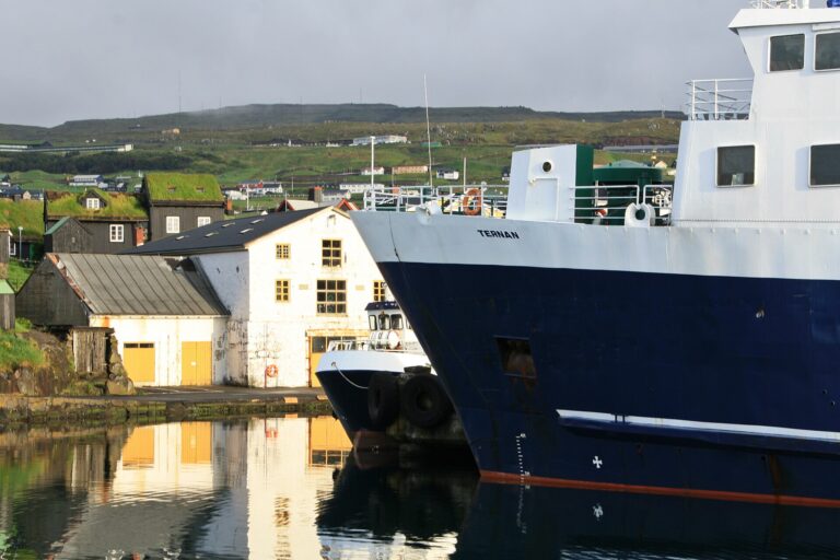 Tórshavn harbour in the Faroe Islands