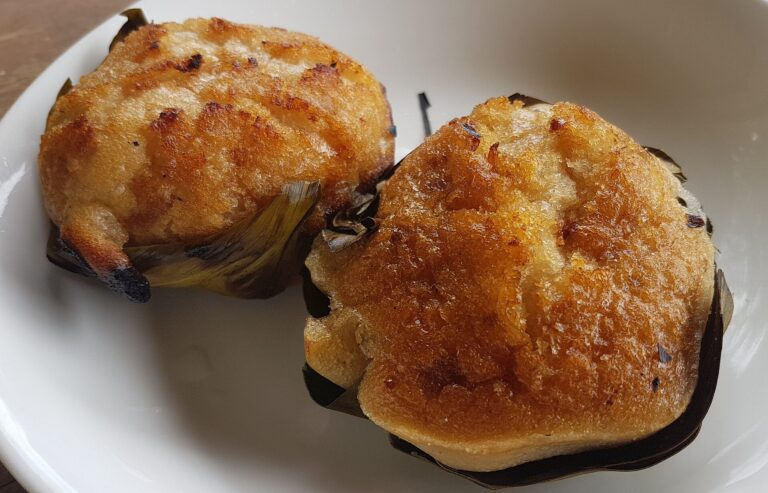 Filipino kakanin rice cakes