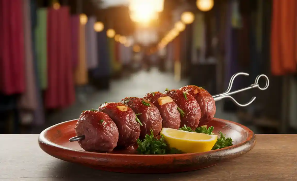 A Table of Popular Turkish Kebabs