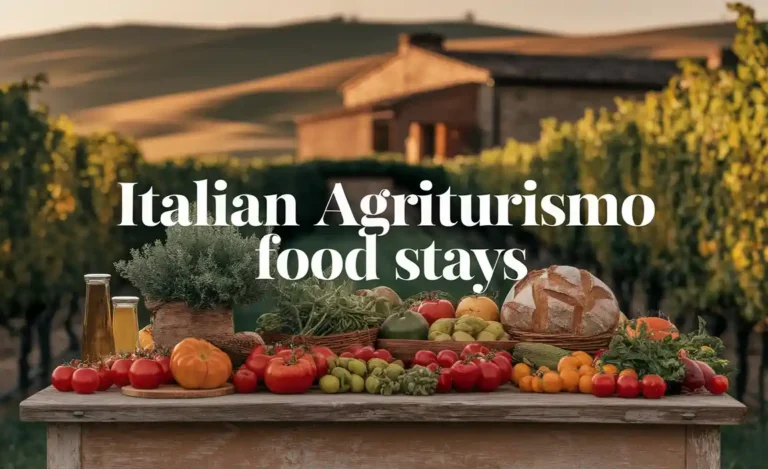 Italian Agriturismo Food Stays
