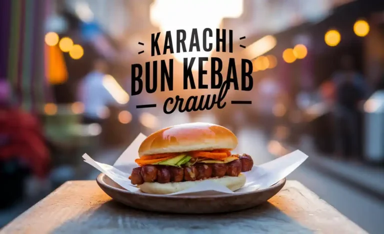 Karachi Bun Kebab Crawl
