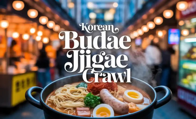 Korean Budae Jjigae Crawl