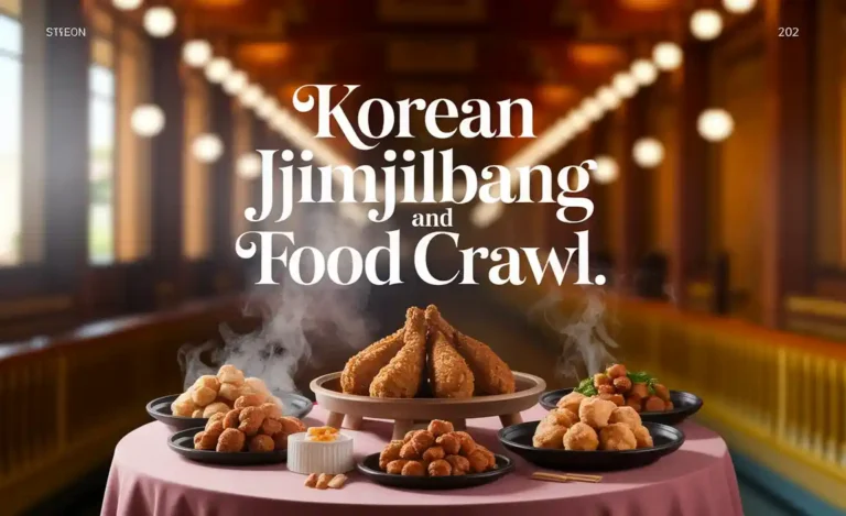 Korean Jjimjilbang and Food Crawl