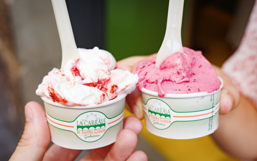 Gelato in Florence