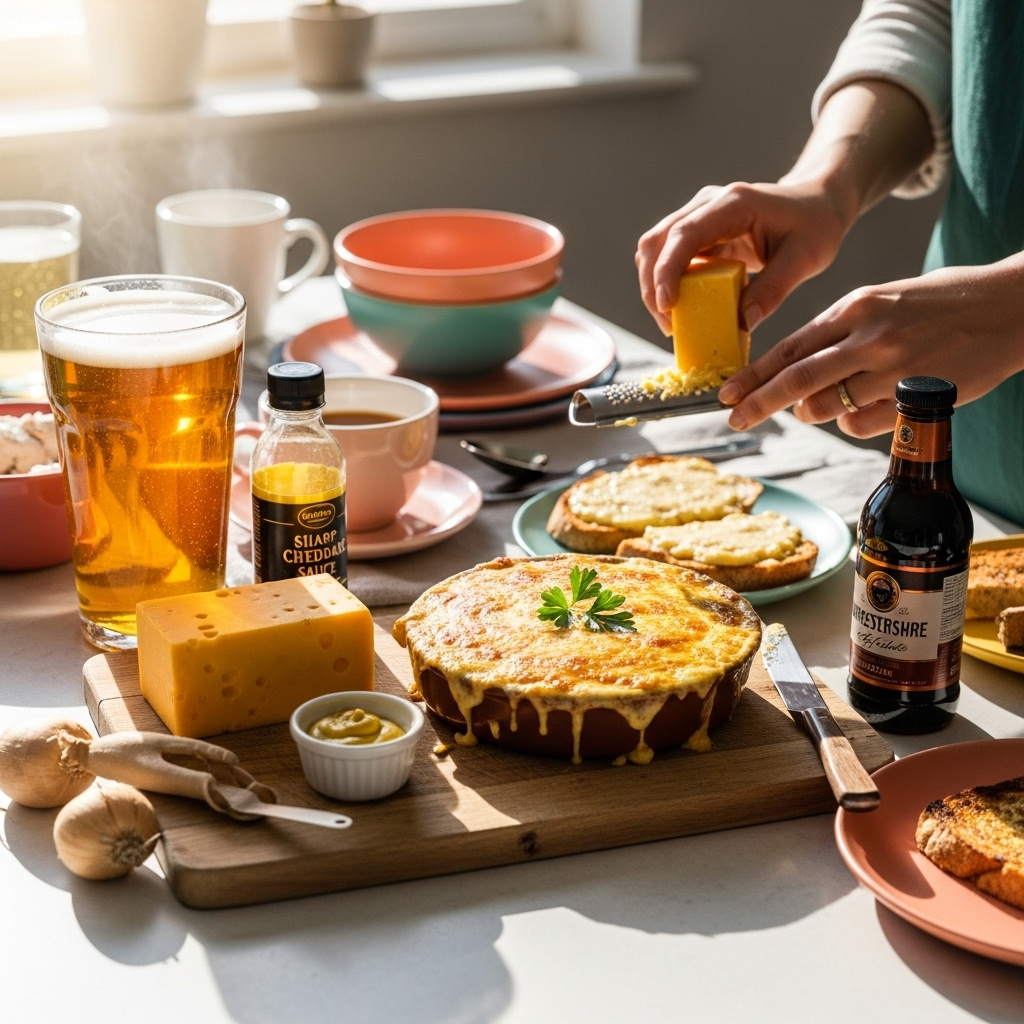 Generate an eye-catching, high-quality featured image for a blog post about: Welsh Rarebit Crawl: Be