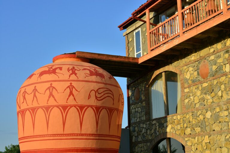 Georgian qvevri winery