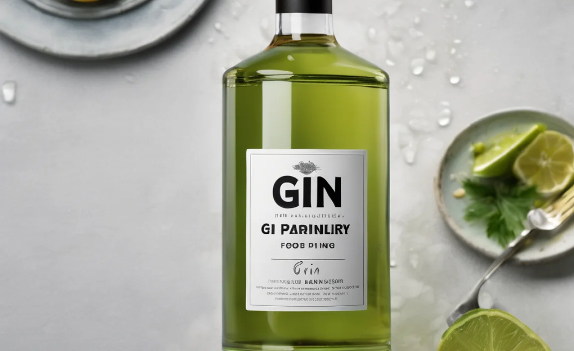 gin distillery food pairing uk