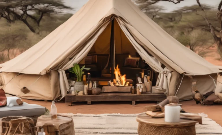 glamping chef experiences africa