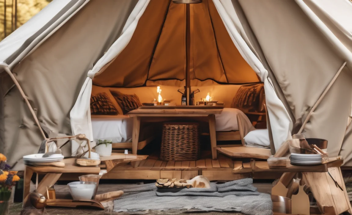 glamping culinary experiences
