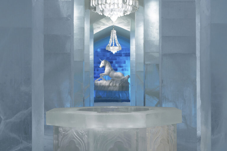 The Icehotel in Jukkasjärvi, Sweden