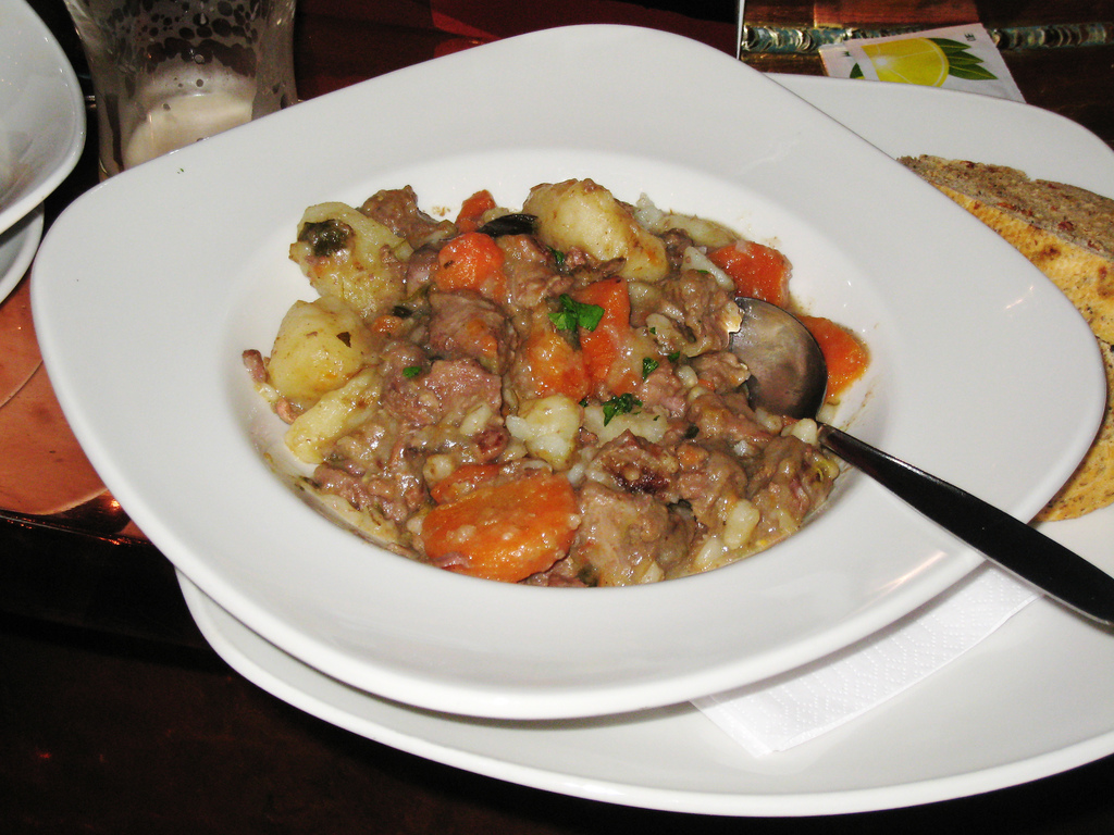 Bowl of Irish stew