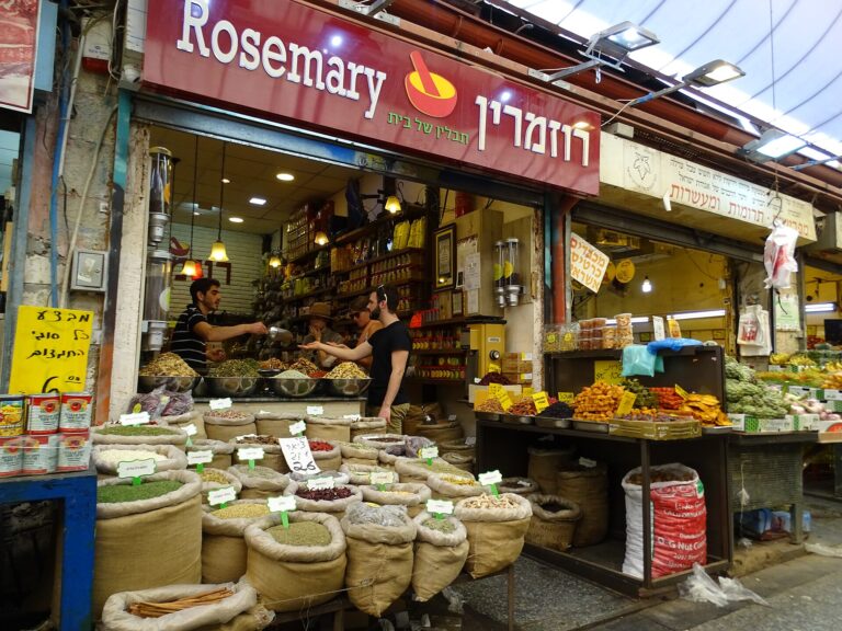 Mahane Yehuda market in Jerusalem