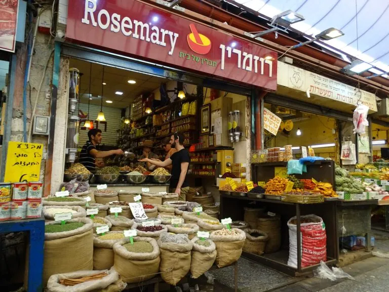 Mahane Yehuda market in Jerusalem