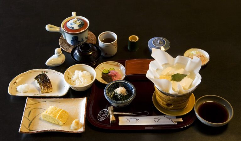 Japanese kaiseki meal