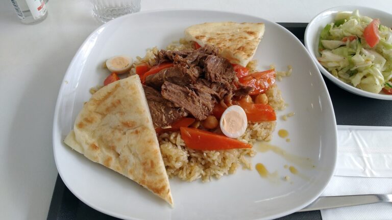 Uzbek plov in Samarkand