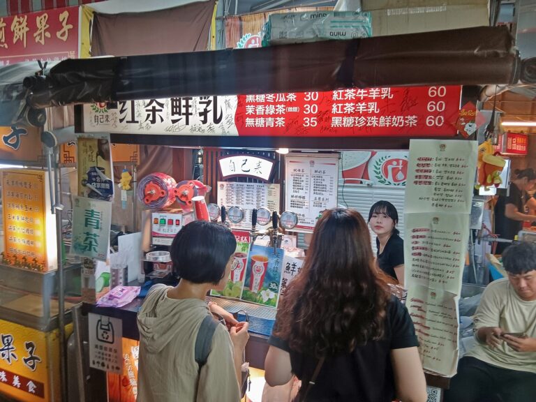 Local woman preparing street food